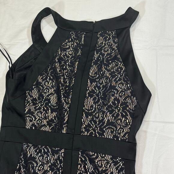 JAX Midi Black and Silver Sheath Dress size 8 - Picture 7 of 7